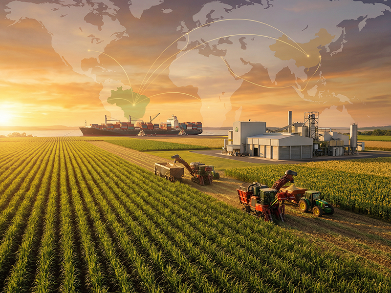  GLOBAL EXIM GROUP Strengthens Its Position in Global Commodities Through Major Brazilian Sugar and Agribusiness Expansion